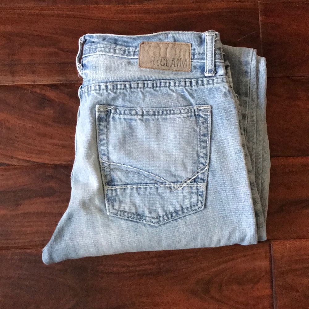 SOLD! Reclaim jeans. 32L.